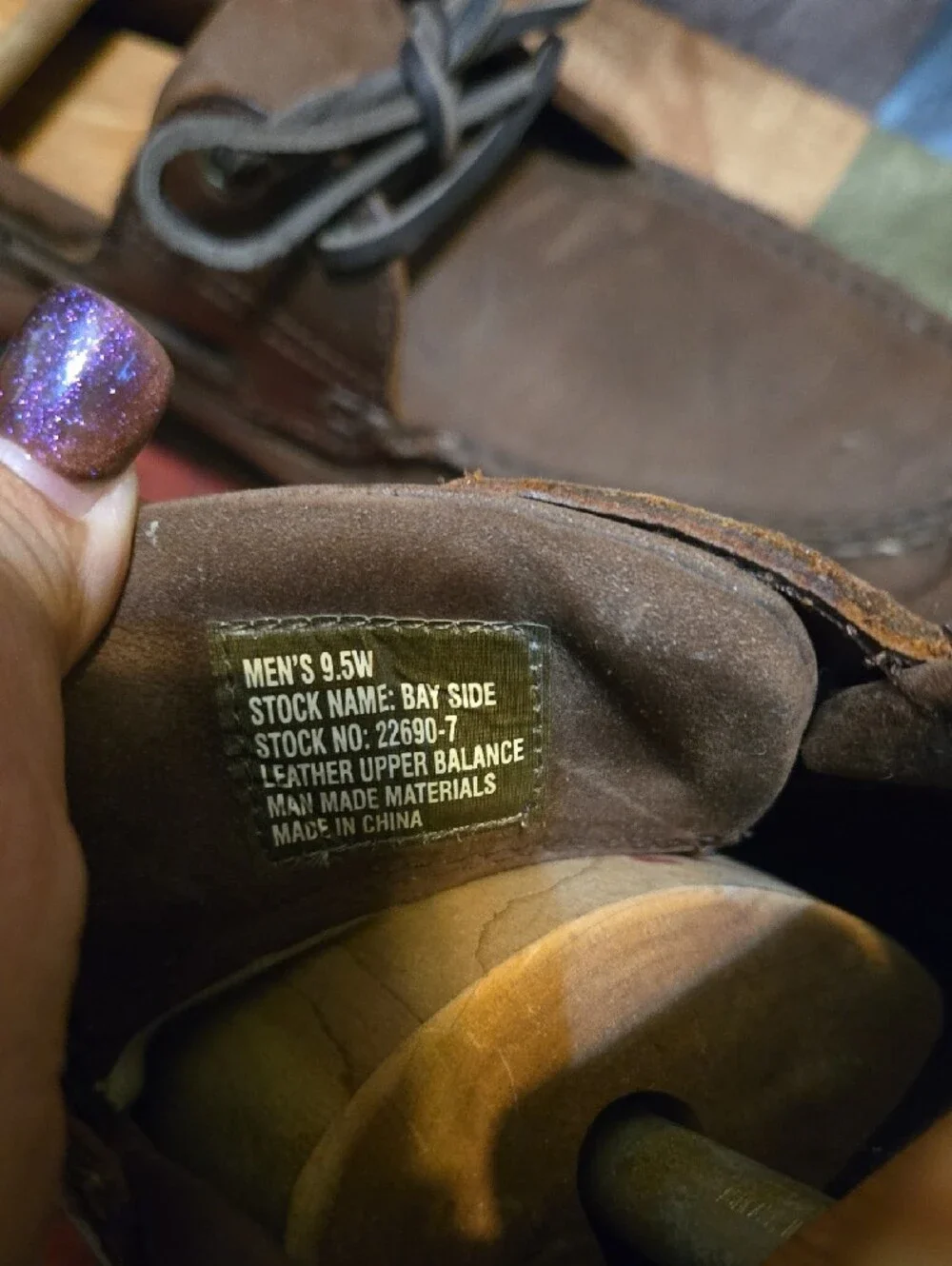 Dr. Scholl's Men's Brown Leather Casual Boat Shoes